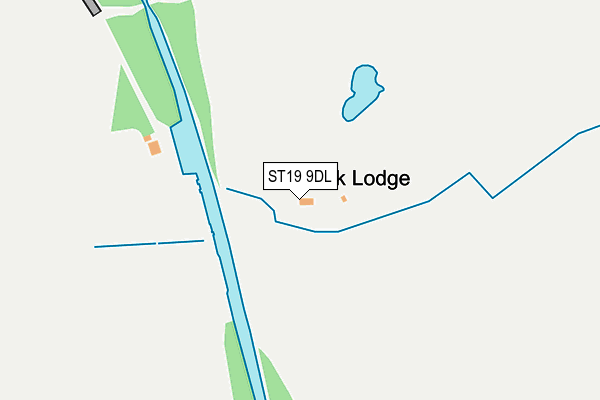 ST19 9DL map - OS OpenMap – Local (Ordnance Survey) ST19 9DL map - OS OpenMap – Local (Ordnance Survey)
