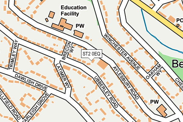 ST2 0EQ map - OS OpenMap – Local (Ordnance Survey) ST2 0EQ map - OS OpenMap – Local (Ordnance Survey)