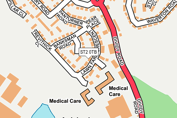 ST2 0TB map - OS OpenMap – Local (Ordnance Survey) ST2 0TB map - OS OpenMap – Local (Ordnance Survey)