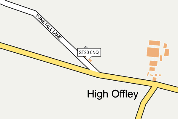 ST20 0NQ map - OS OpenMap – Local (Ordnance Survey) ST20 0NQ map - OS OpenMap – Local (Ordnance Survey)