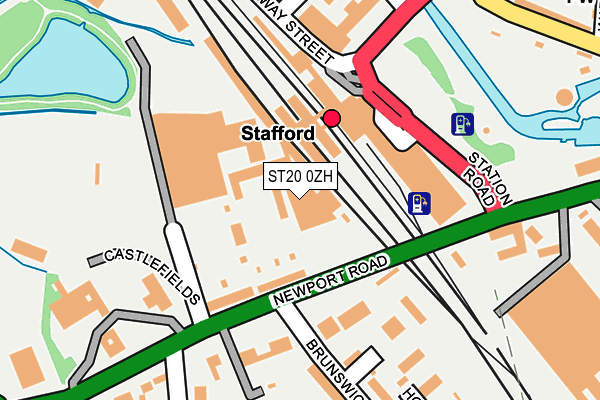 ST20 0ZH map - OS OpenMap – Local (Ordnance Survey) ST20 0ZH map - OS OpenMap – Local (Ordnance Survey)