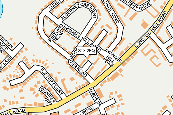 ST3 2EQ map - OS OpenMap – Local (Ordnance Survey) ST3 2EQ map - OS OpenMap – Local (Ordnance Survey)