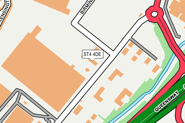 ST4 4DE map - OS OpenMap – Local (Ordnance Survey) ST4 4DE map - OS OpenMap – Local (Ordnance Survey)