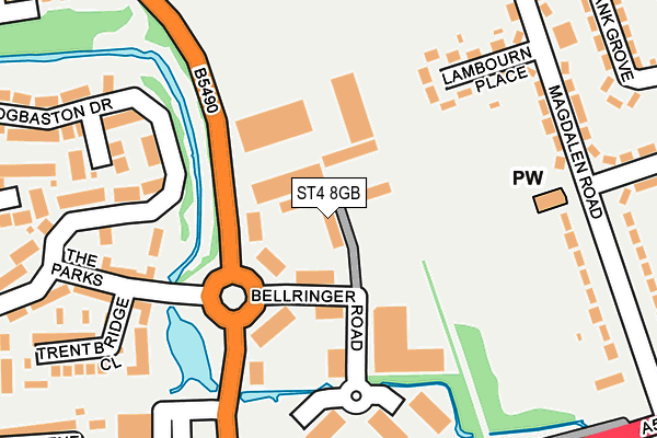 ST4 8GB map - OS OpenMap – Local (Ordnance Survey) ST4 8GB map - OS OpenMap – Local (Ordnance Survey)