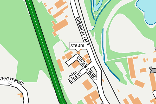 ST6 4DU map - OS OpenMap – Local (Ordnance Survey) ST6 4DU map - OS OpenMap – Local (Ordnance Survey)