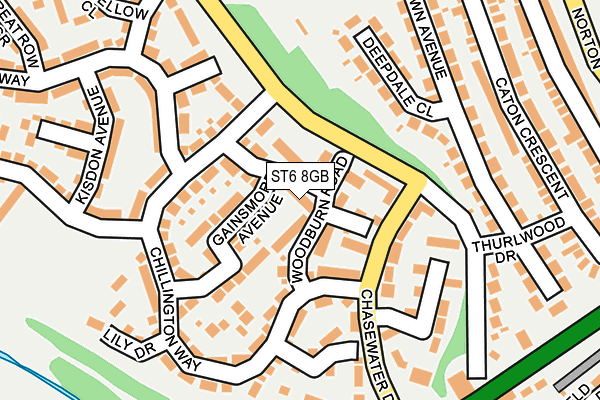 ST6 8GB map - OS OpenMap – Local (Ordnance Survey) ST6 8GB map - OS OpenMap – Local (Ordnance Survey)