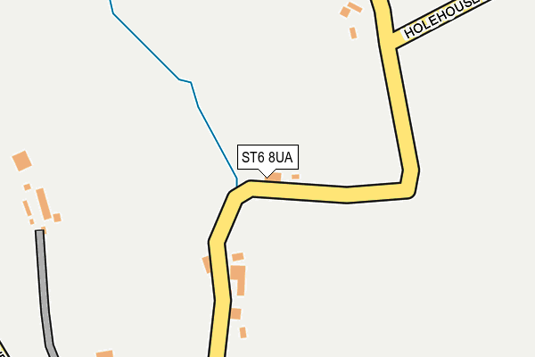 ST6 8UA map - OS OpenMap – Local (Ordnance Survey) ST6 8UA map - OS OpenMap – Local (Ordnance Survey)