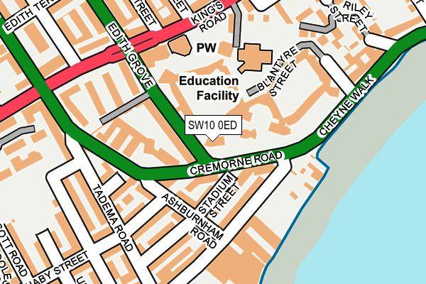 SW10 0ED maps, stats, and open data