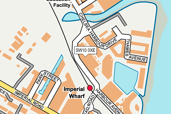 SW10 0XE map - OS OpenMap – Local (Ordnance Survey) SW10 0XE map - OS OpenMap – Local (Ordnance Survey)