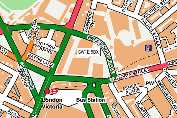 SW1E 5BX map - OS OpenMap – Local (Ordnance Survey) SW1E 5BX map - OS OpenMap – Local (Ordnance Survey)