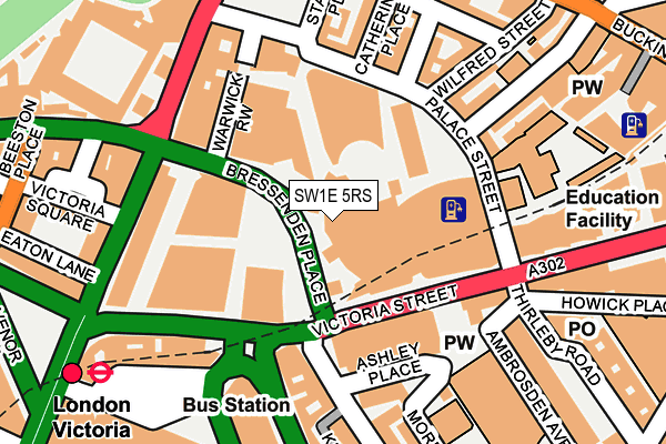 SW1E 5RS map - OS OpenMap – Local (Ordnance Survey) SW1E 5RS map - OS OpenMap – Local (Ordnance Survey)