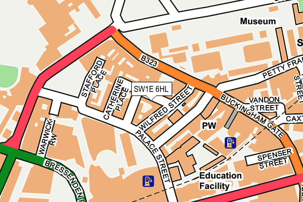 SW1E 6HL map - OS OpenMap – Local (Ordnance Survey) SW1E 6HL map - OS OpenMap – Local (Ordnance Survey)