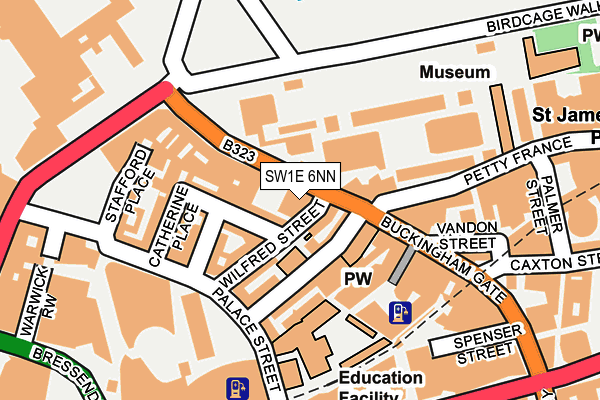 SW1E 6NN map - OS OpenMap – Local (Ordnance Survey) SW1E 6NN map - OS OpenMap – Local (Ordnance Survey)