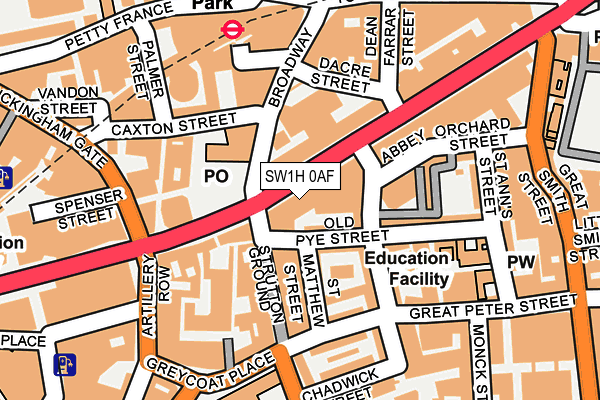 SW1H 0AF map - OS OpenMap – Local (Ordnance Survey) SW1H 0AF map - OS OpenMap – Local (Ordnance Survey)