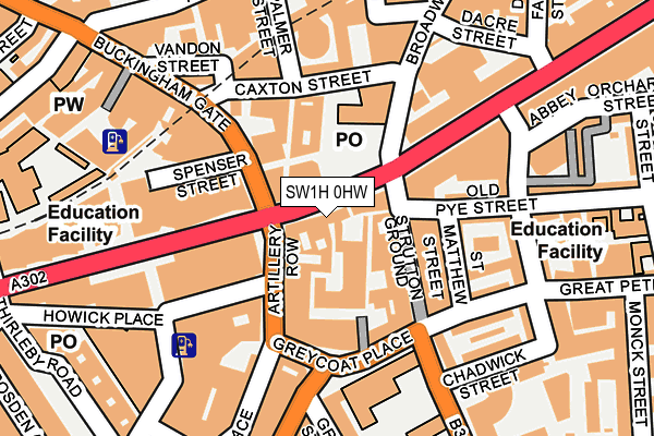 SW1H 0HW map - OS OpenMap – Local (Ordnance Survey) SW1H 0HW map - OS OpenMap – Local (Ordnance Survey)