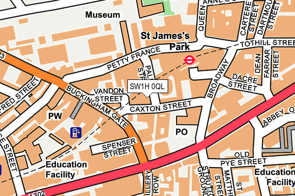 SW1H 0QL map - OS OpenMap – Local (Ordnance Survey) SW1H 0QL map - OS OpenMap – Local (Ordnance Survey)