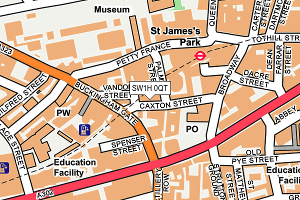 SW1H 0QT map - OS OpenMap – Local (Ordnance Survey) SW1H 0QT map - OS OpenMap – Local (Ordnance Survey)