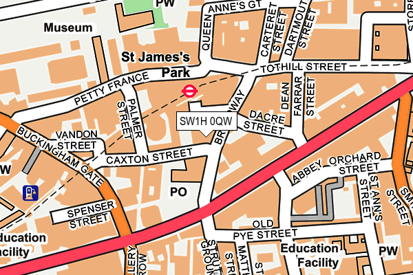 SW1H 0QW map - OS OpenMap – Local (Ordnance Survey) SW1H 0QW map - OS OpenMap – Local (Ordnance Survey)