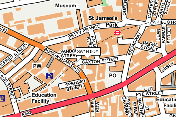 SW1H 0QY map - OS OpenMap – Local (Ordnance Survey) SW1H 0QY map - OS OpenMap – Local (Ordnance Survey)