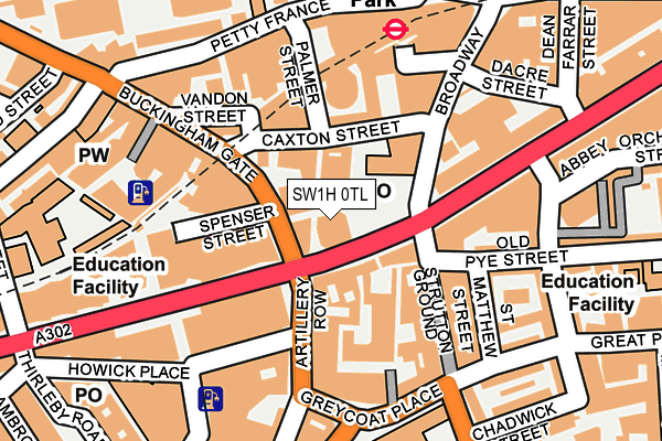 SW1H 0TL map - OS OpenMap – Local (Ordnance Survey) SW1H 0TL map - OS OpenMap – Local (Ordnance Survey)