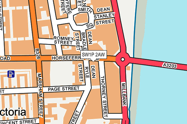 SW1P 2AW map - OS OpenMap – Local (Ordnance Survey) SW1P 2AW map - OS OpenMap – Local (Ordnance Survey)