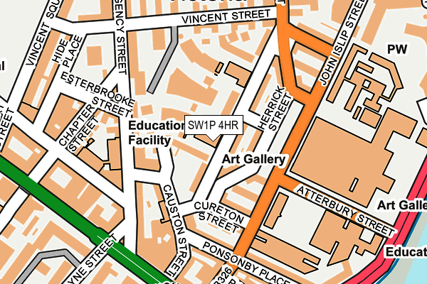 SW1P 4HR map - OS OpenMap – Local (Ordnance Survey) SW1P 4HR map - OS OpenMap – Local (Ordnance Survey)