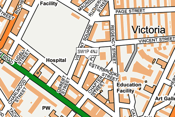 SW1P 4NJ map - OS OpenMap – Local (Ordnance Survey) SW1P 4NJ map - OS OpenMap – Local (Ordnance Survey)