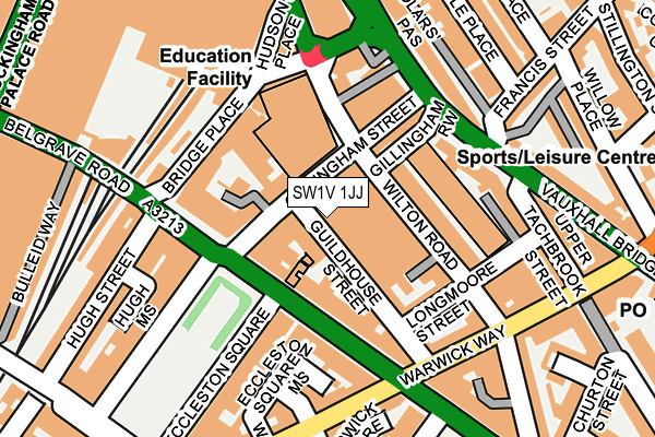 SW1V 1JJ map - OS OpenMap – Local (Ordnance Survey) SW1V 1JJ map - OS OpenMap – Local (Ordnance Survey)