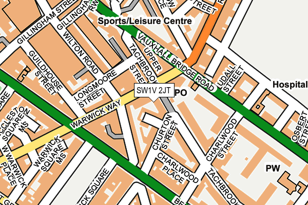 SW1V 2JT map - OS OpenMap – Local (Ordnance Survey) SW1V 2JT map - OS OpenMap – Local (Ordnance Survey)