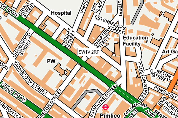 SW1V 2RP map - OS OpenMap – Local (Ordnance Survey) SW1V 2RP map - OS OpenMap – Local (Ordnance Survey)