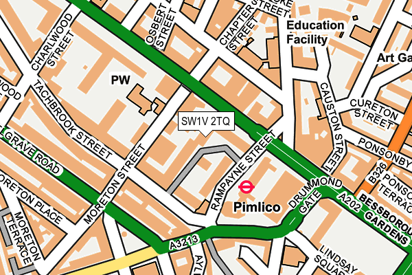 SW1V 2TQ map - OS OpenMap – Local (Ordnance Survey) SW1V 2TQ map - OS OpenMap – Local (Ordnance Survey)