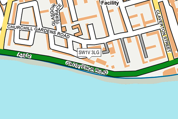 SW1V 3LG map - OS OpenMap – Local (Ordnance Survey) SW1V 3LG map - OS OpenMap – Local (Ordnance Survey)