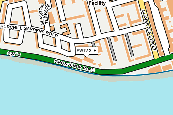 SW1V 3LH map - OS OpenMap – Local (Ordnance Survey) SW1V 3LH map - OS OpenMap – Local (Ordnance Survey)