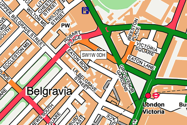 SW1W 0DH map - OS OpenMap – Local (Ordnance Survey) SW1W 0DH map - OS OpenMap – Local (Ordnance Survey)