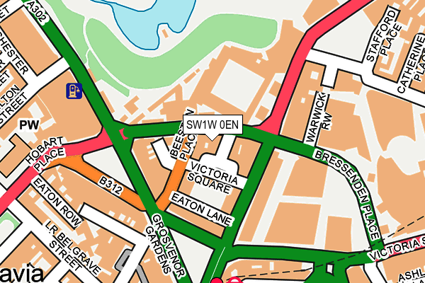 SW1W 0EN map - OS OpenMap – Local (Ordnance Survey) SW1W 0EN map - OS OpenMap – Local (Ordnance Survey)