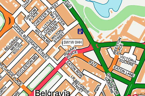 SW1W 0HH map - OS OpenMap – Local (Ordnance Survey) SW1W 0HH map - OS OpenMap – Local (Ordnance Survey)