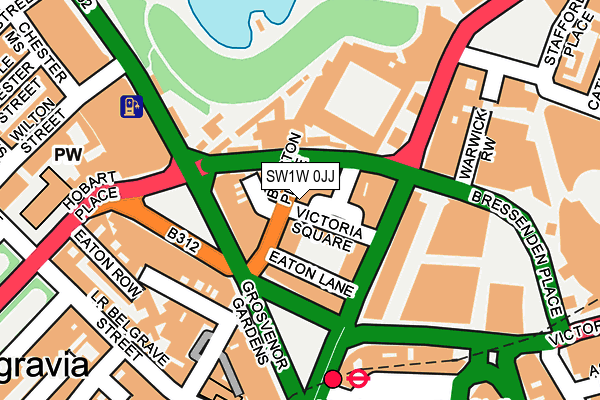 SW1W 0JJ map - OS OpenMap – Local (Ordnance Survey) SW1W 0JJ map - OS OpenMap – Local (Ordnance Survey)