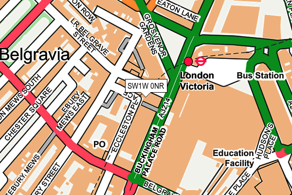 SW1W 0NR map - OS OpenMap – Local (Ordnance Survey) SW1W 0NR map - OS OpenMap – Local (Ordnance Survey)