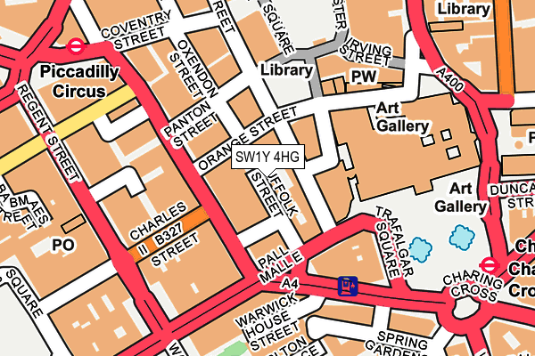 SW1Y 4HG map - OS OpenMap – Local (Ordnance Survey) SW1Y 4HG map - OS OpenMap – Local (Ordnance Survey)
