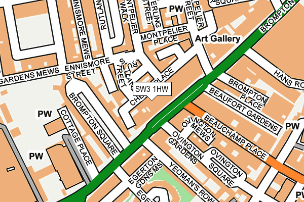 SW3 1HW map - OS OpenMap – Local (Ordnance Survey) SW3 1HW map - OS OpenMap – Local (Ordnance Survey)