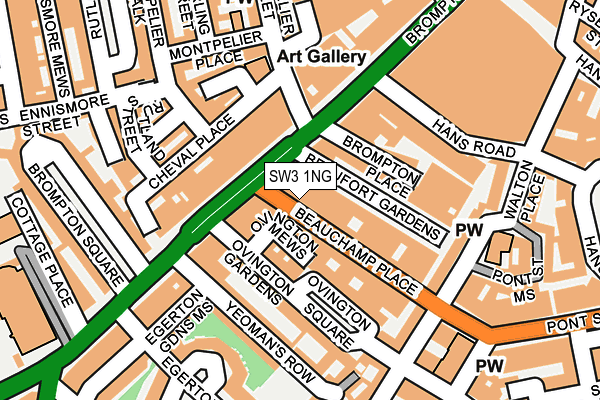 SW3 1NG map - OS OpenMap – Local (Ordnance Survey) SW3 1NG map - OS OpenMap – Local (Ordnance Survey)