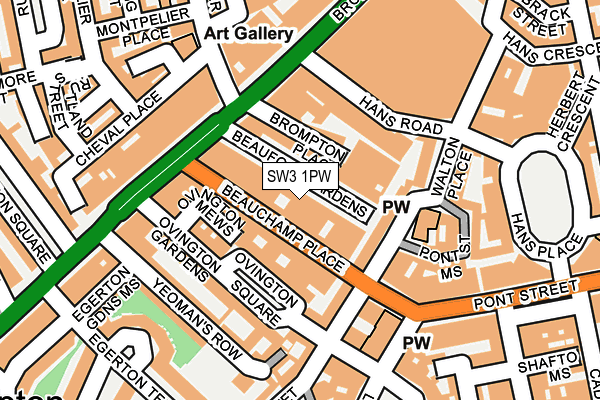 SW3 1PW map - OS OpenMap – Local (Ordnance Survey) SW3 1PW map - OS OpenMap – Local (Ordnance Survey)