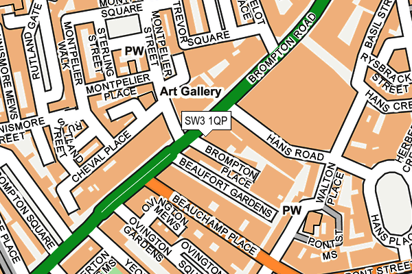 SW3 1QP map - OS OpenMap – Local (Ordnance Survey) SW3 1QP map - OS OpenMap – Local (Ordnance Survey)