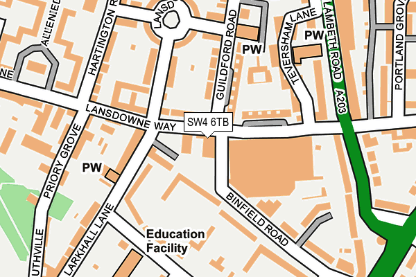 SW4 6TB map - OS OpenMap – Local (Ordnance Survey) SW4 6TB map - OS OpenMap – Local (Ordnance Survey)