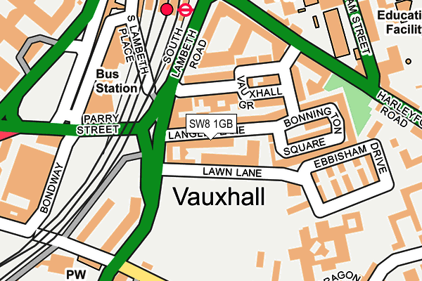 SW8 1GB map - OS OpenMap – Local (Ordnance Survey) SW8 1GB map - OS OpenMap – Local (Ordnance Survey)