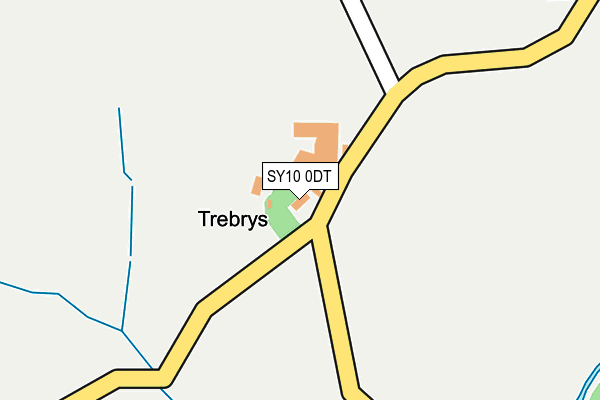 SY10 0DT map - OS OpenMap – Local (Ordnance Survey) SY10 0DT map - OS OpenMap – Local (Ordnance Survey)
