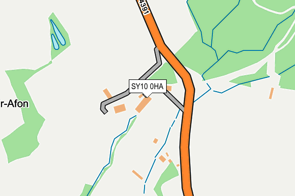 SY10 0HA map - OS OpenMap – Local (Ordnance Survey) SY10 0HA map - OS OpenMap – Local (Ordnance Survey)