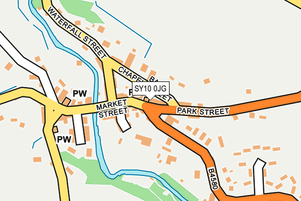 SY10 0JG map - OS OpenMap – Local (Ordnance Survey) SY10 0JG map - OS OpenMap – Local (Ordnance Survey)