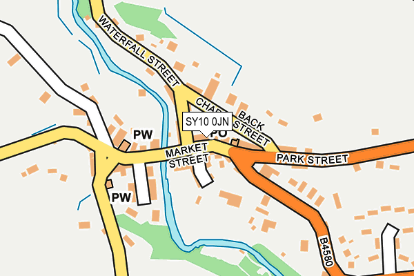 SY10 0JN map - OS OpenMap – Local (Ordnance Survey) SY10 0JN map - OS OpenMap – Local (Ordnance Survey)