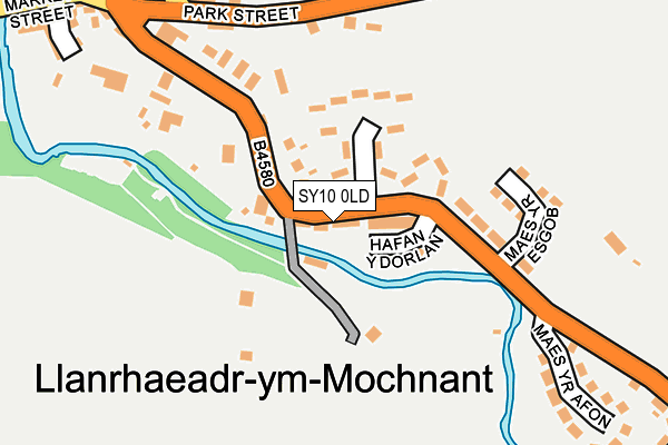 SY10 0LD map - OS OpenMap – Local (Ordnance Survey) SY10 0LD map - OS OpenMap – Local (Ordnance Survey)